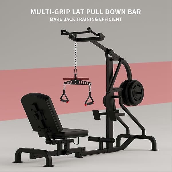 Multi-Grip LAT -vetotanko kotikuntosalille