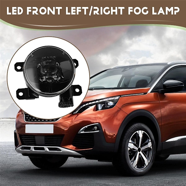 LED frontlykt tåkelys montering for 508 3008(P84) DS3 DS4 DS5 DS7 C4 9811333380 90085456