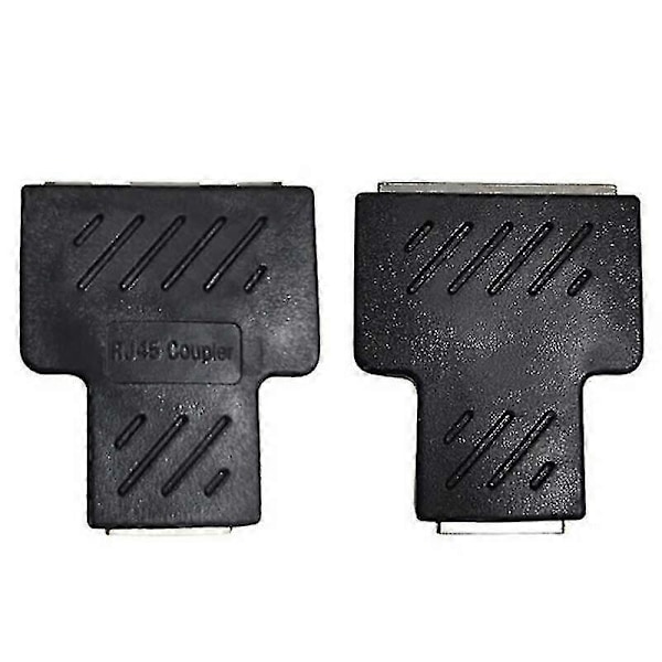 1 stk. RJ45 Splitter Adapter LAN Ethernet Kabel 1-2 Vejs Dobbelt Hunporte Konnektor