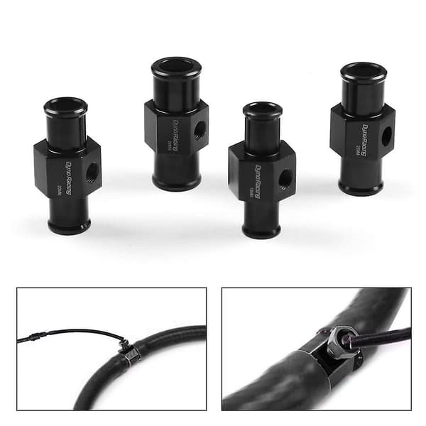 Universal Motorcykel Vand Temp Temperatur Sensor Samling Rør Slange Sensor Måler Adapter Sensor De T