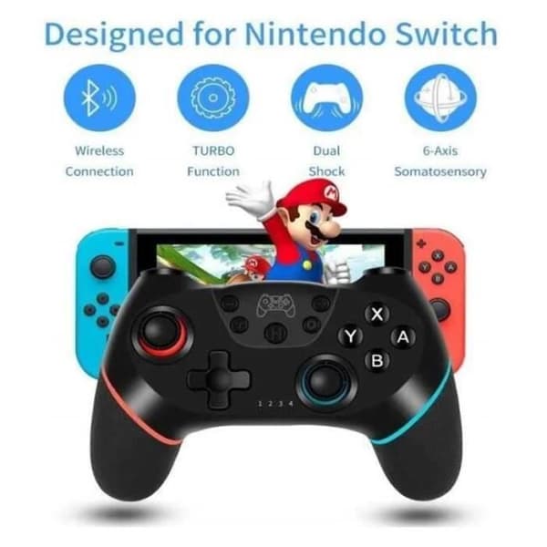 Switch Pro -ohjain - Bluetooth - Tärinä - Ergonominen