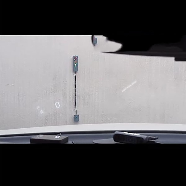 Garage Parkering Assist, Led Park Assist Alarm, Garage Parkering Sensor Hjälp, Led Stoppskylt Stötfångare Sensor Med Justerbar Höjd, Batteridriven, Vägg Mo