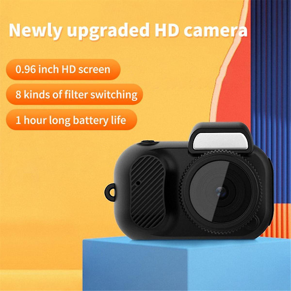 Mini kamera inomhus hem 1080P HD bärbar liten mini kamera videobandspelare mini actionkamera utomhus sport fickkamera