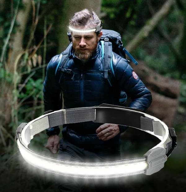 Päävalaisin USB-ladattava valopalkki