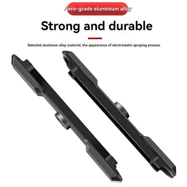 Aluminiumlegering 15cm RAM Mount Dubbel Socket Arm för 1-tums Kulledsfäste Bas Lättviktig & Hållbar Mot