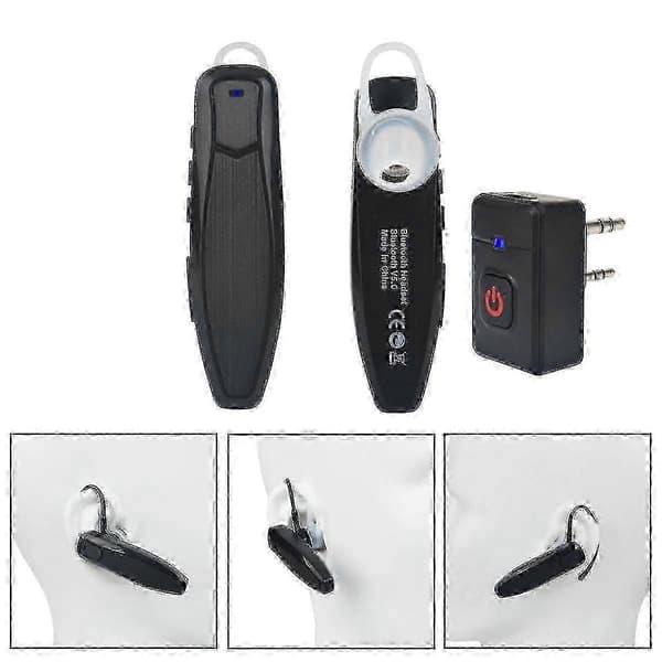 2025 Seneste Model Walkie Talkie Trådløst Bluetooth Ptt Headset Håndfrit K-stik Til Mikrofon Headset Adapter - God