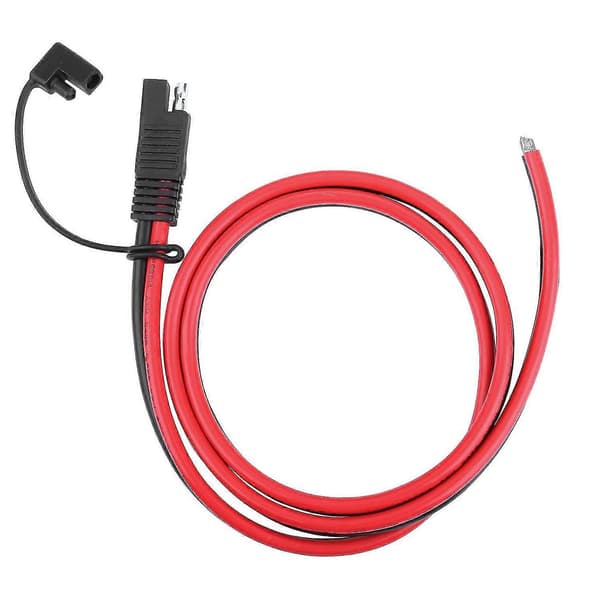 Sae-stik - Sae-sokkel sideport, solcelle Sae solpanelmontering, 12awg Sae