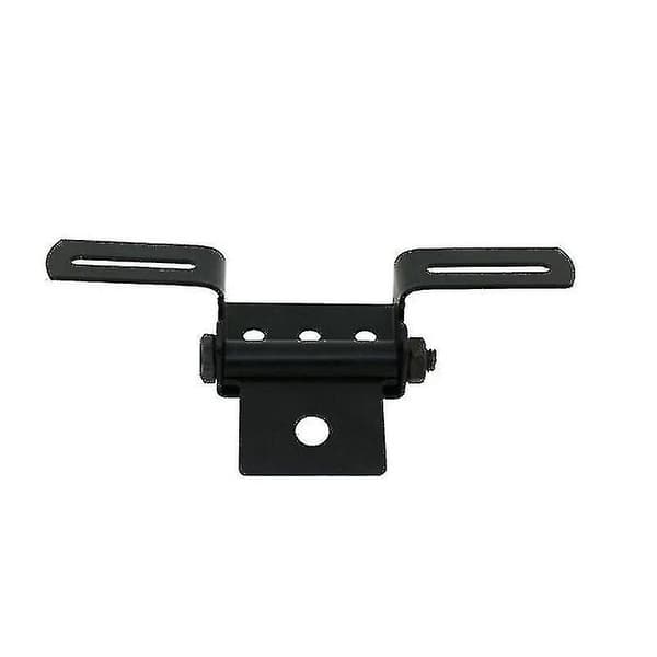 Universal Justerbar Foldbar Motorcykel Nummerplade Ramme (sort)