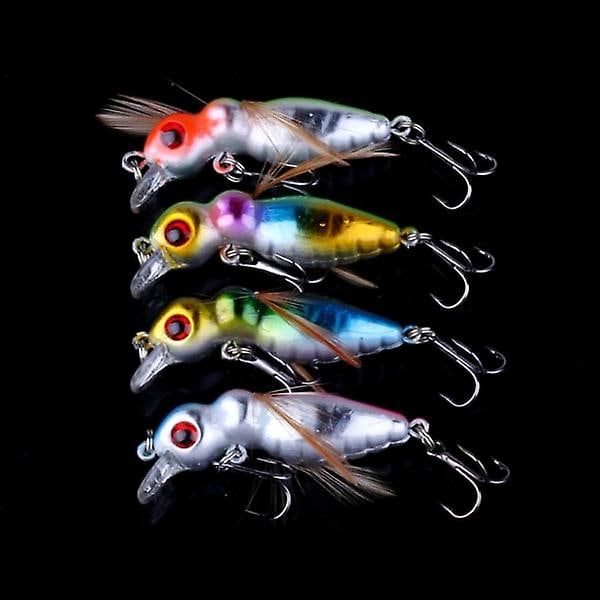 20-pak Fiskestop Wobblere, Minnows Blandet, Crankbait Multifarvet