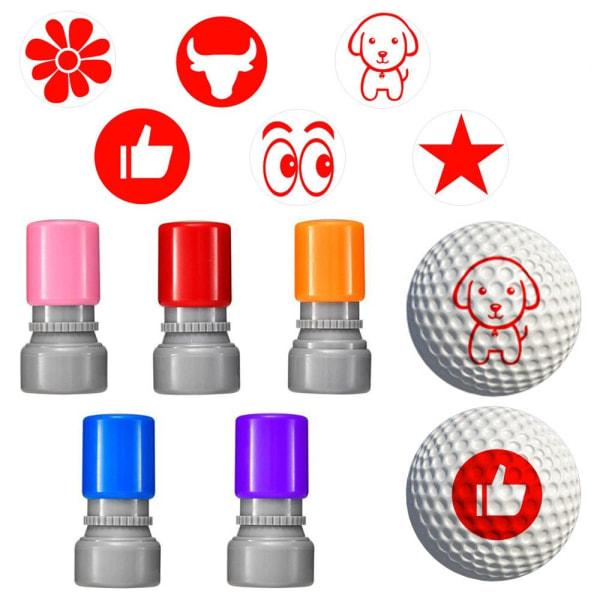 Golfball-stempel Golfstämpel Markör K68 K68 K68