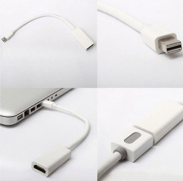 Adapter, HDMI til Mini-DisplayPort