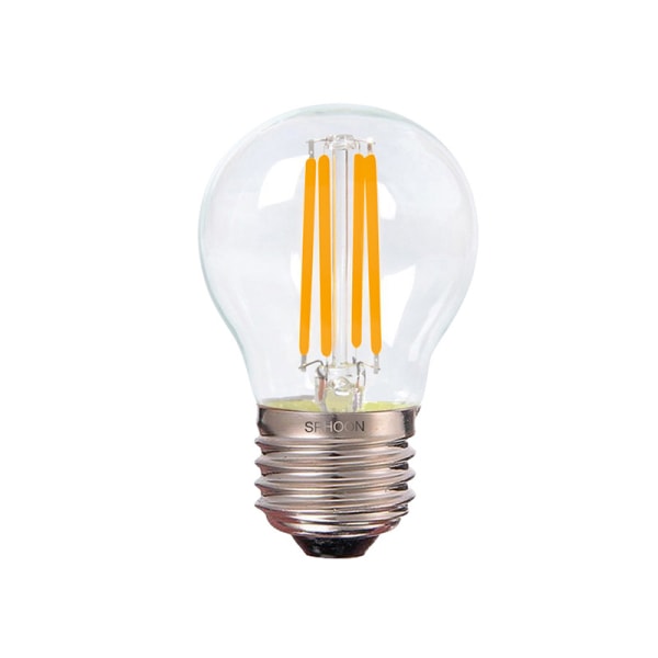 Edison Led Retro Creative Varmvit Faux Tungsten Glass Bulb-4W 2700K E27 Varmvitt Ljus, 2st