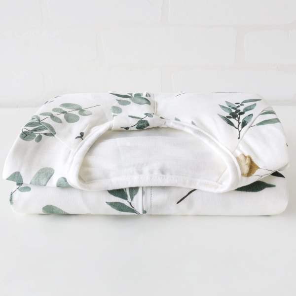Bambus bomuld anti-kick langærmet baby sovepose S