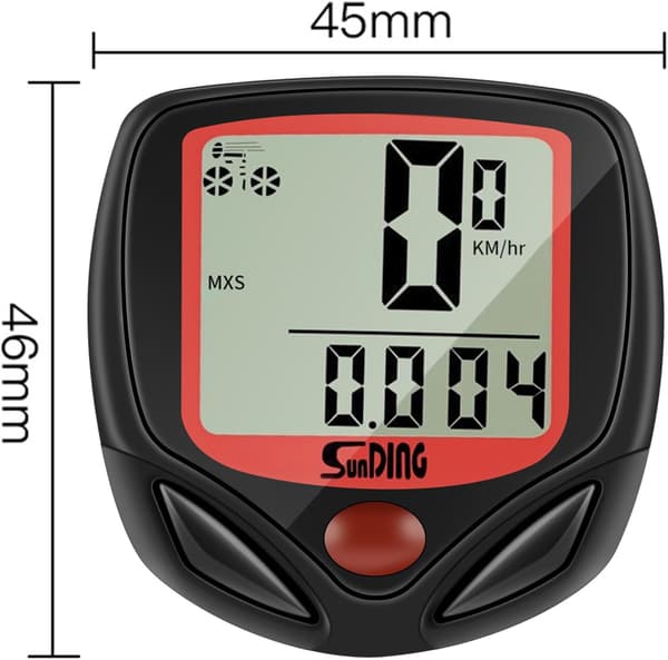 2025 Seneste Model KINGMAS LCD Cykelcomputer Odometer Hastighedsmåler Sd-548b