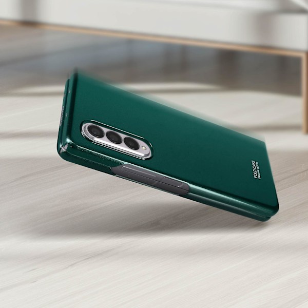 Galaxy Z Fold 3 -kotelo, etu- ja takapuoli, jäykkä, ohut ja kevyt, vihreä