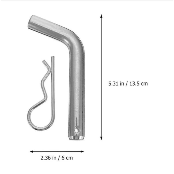 Sæt med 2 professionelle anhængerlåsestifter