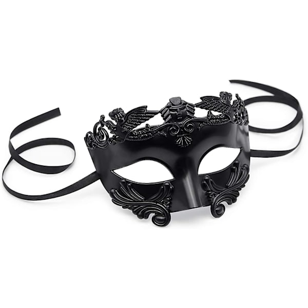 Maskeradmask för Män - Romersk Grekisk Mytologisk Venetiansk Mask Halloween Cosplay Mardi Gras