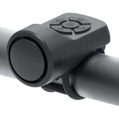 Universal elektrisk cykelklocka - USB-laddning - 4 ringlägen - Larm