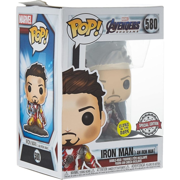 Avengers Endgame: I Am Iron Man Deluxe vinylfigur, flerfärgad
