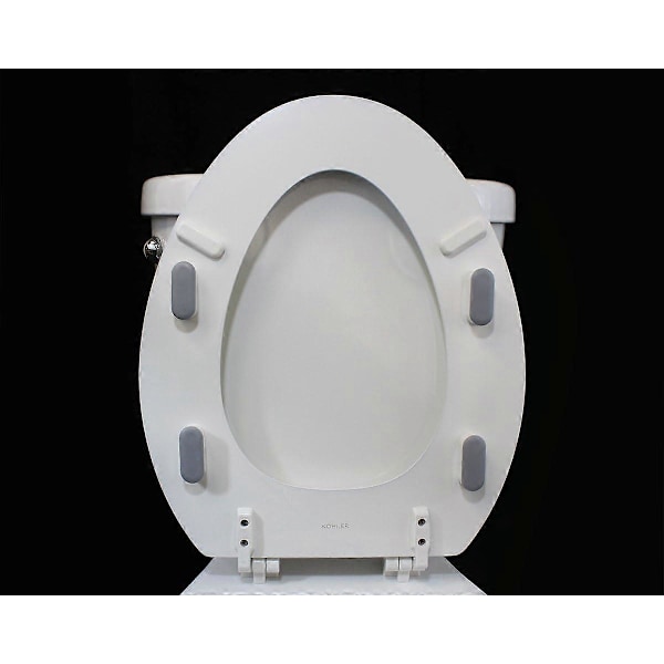 4-delars Universal Toalettsits Bumper Kit, levereras med starkt lim