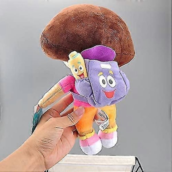 Äkta auktoriserad Dora 11,8 tum / 30 cm Plyschdocka Mjuk Docka Anime Plyschleksak Pojke Flicka Födelsedag Barnens Dag