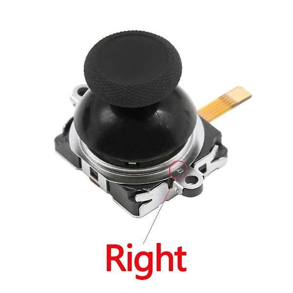 VR-kontroll 3D Analog Joystick Vänster/Höger Kit för VR LR Reparationsdelar VR-tillbehör