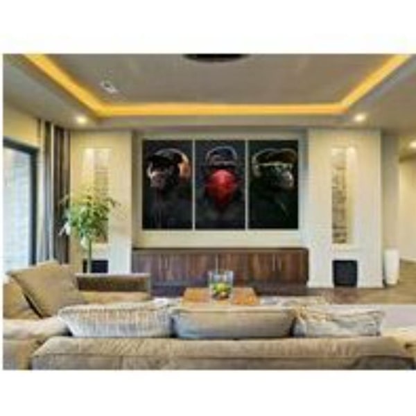 Smart Monkey Canvas Print