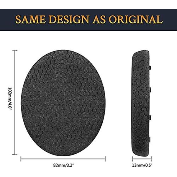 Verkkokangas Korvatyynyt Vaihto Sennheiser Rs120/hdr120/tr120/rs100/rs110/rs115/rs117/rs119/rs136 Kuulokkeille