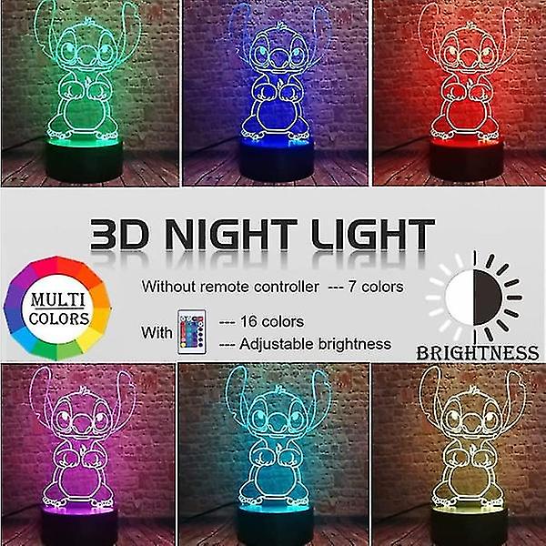 Stitch Night Light, Lilo Och Stitch Gifts 3d Stitch Lamp Toy