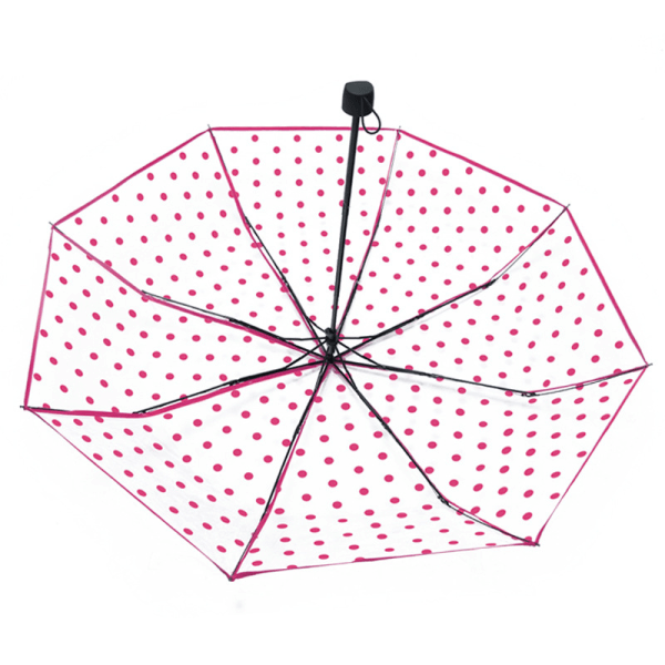 Sammenleggbare paraplyer Kompakte reiseparaplyer Bærbare paraplyer,