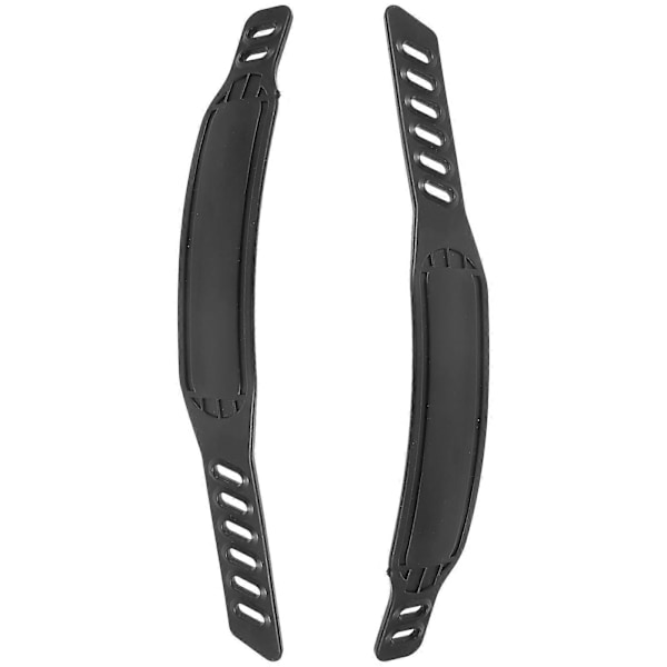 1 Par Cykelpedalremmar Cykelpedalfäste Band Plastpedalrem Justerbara Pedalremmar