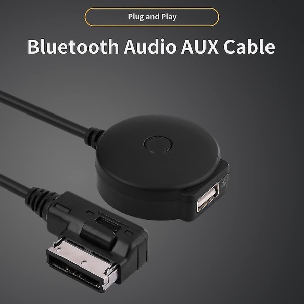 Ami Mdi Bluetooth Music Aux And USB Hon USB Adapter Kabel för A4 A6 Q5 Q7 Efter 2009