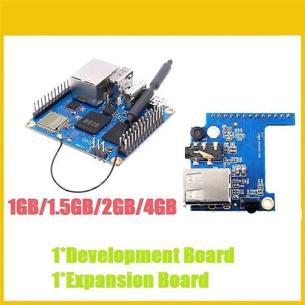 Til Orange Pi Zero 3 Udviklingskort Udvidelseskort H618 WiFi5+BT 5.0 til Android 12 Debian12 Ubu