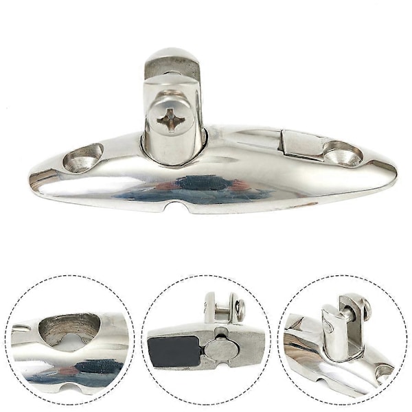 T316 Rustfrit Stål Quick Release Båd Top Dæk Hængsel Båd Kaleche Dæk Hængsel Marine Bimini Top Marine Hardware Tilbehør
