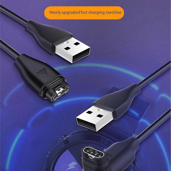 USB-laddningskabel Kompatibel Med Garmin Fenix 7 7s 7x 6 6s 6x 5 5s 5x Forerunner 935 945 245 Approach S10 S40 Quatix Vivoactive Vivomove Vivosport