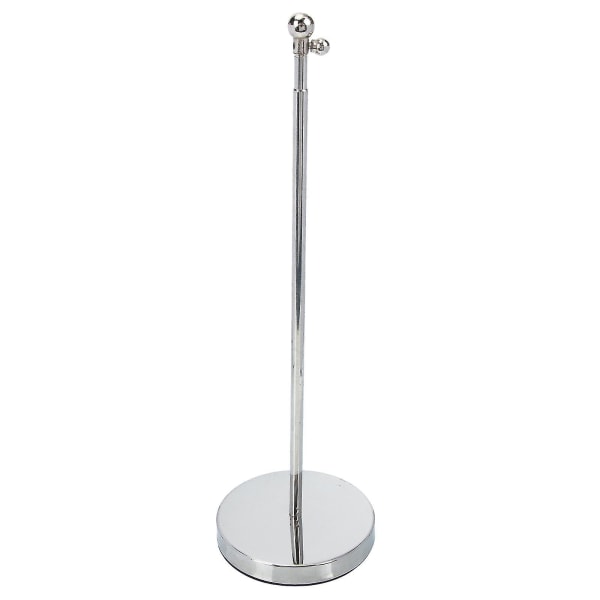 Metalholder Kontorbord Flagstativ Mini Have Flagstativ Teleskopisk Flagstativ Håndholdt Flagstang