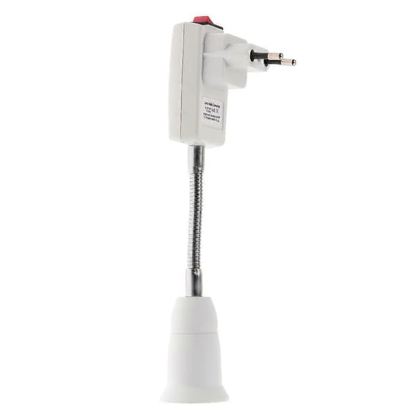 E27 Base Sokkel Splitter Universal Lampeholder Konverter Adapter EU Stik