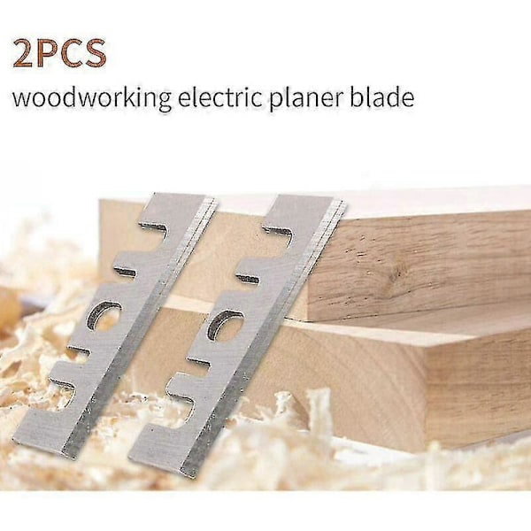 Sähköhöylän terät 82 x 28 x 3 mm, 2 kpl