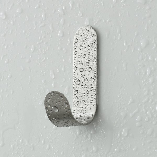 4 stk rustfrie stål selvklebende kroker, selvklebende kleshengere,