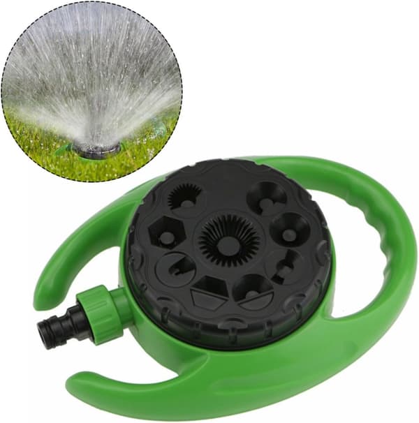 Havevandssprinkler, 9 spraytilstande,