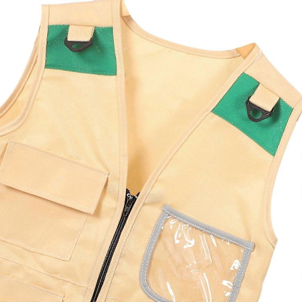 1 Set Barn Utforskar Kit Väst Hatt Spade Vattenkokare Kompass Kit Barn Cosplay Utforskar Kit