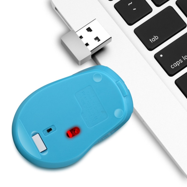 1st trådlös mus, skrivbordsladdningsmus för bärbar dator, Tablet PC Home  Office Gaming-mus (Vit) 1bce | Fyndiq