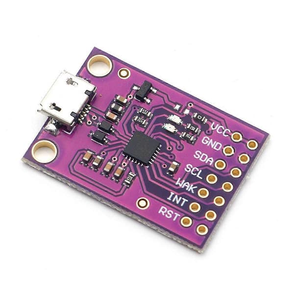 CP2112-moduuli CCS811 Debug-kortti USB SMBus/I2C-viestintämoduuli USB I2C-viestintämod