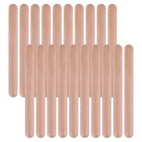 20 Stk. 20 cm Rytmepinde til Børn Musik Lummi Pinde