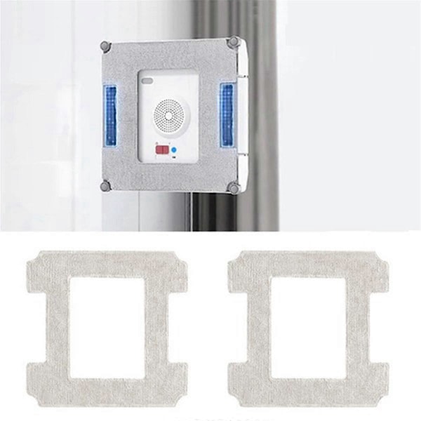 Kompatibel med W2 Pro / W2 Omni Moppekluter Rag Pad Vindusrobot Rengjøring Reservedeler Tilbehør 20 stk