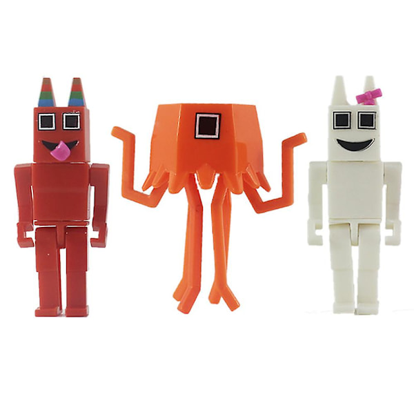 6 st Garten Of Banban Action Toy Figures Set, Horror Game Toys Figurines Modelldocka Present för Barn