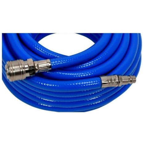 Tryckluftsslang för kompressor 15 meter 1/4″ snabbkoppling
