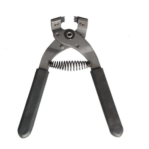 Hardware Værktøjer - Silent Hånd Punch Plier 4mm 4 Prong Læder Craft Punch Værktøjer til Bælter Sadel