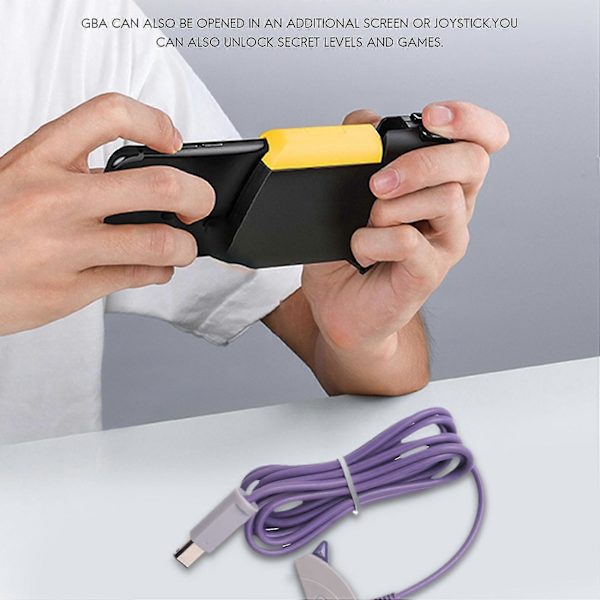 1,8 m Spilforbindelseskabel Connect Cord Adapter Kompatibel Game Boy Advance Til Eller Sp Til Adapterkabel-dt