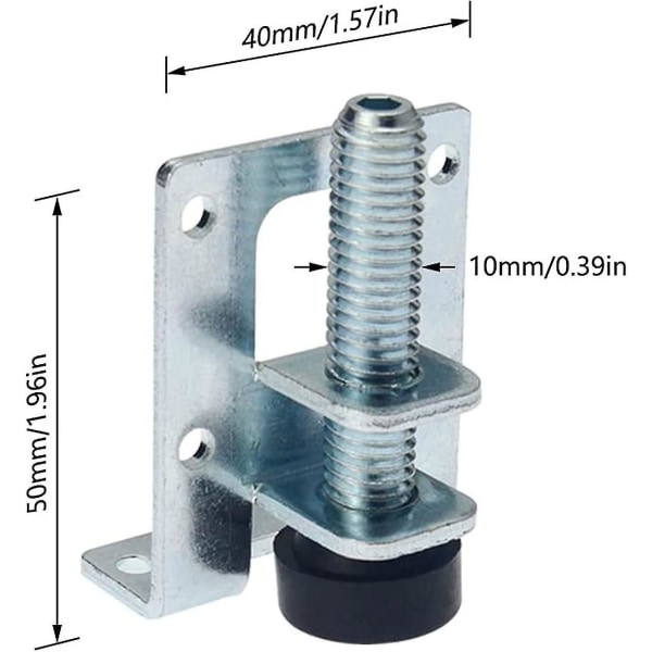 4 stk. Justerbare Heavy Duty Nivelleringsfødder, Heavy Duty Nivelleringsfødder Til Møbler, Bord, Sofa, Skabe, Værkbænk, Hylder (50mm)